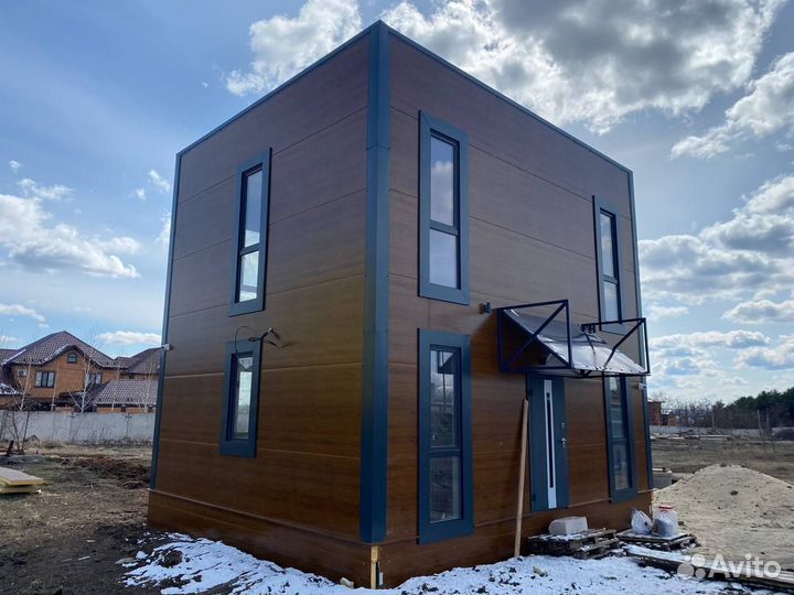 Модульный дом 88 м2 современный