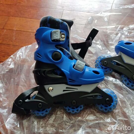 Роликовые коньки детские раздвижные