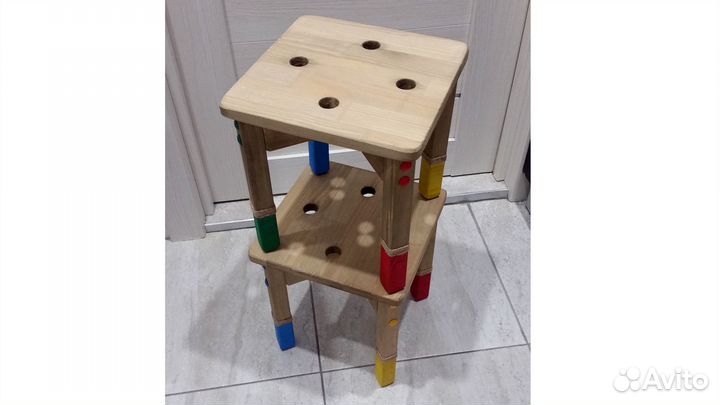 Табурет деревянный детский