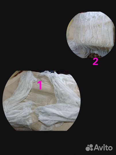 Шторы тюль сетка бу