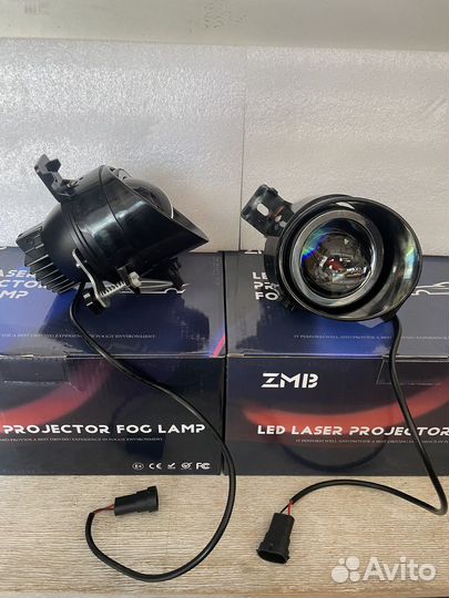 Противотуманные фары би-линзы Премиум на Ниссан