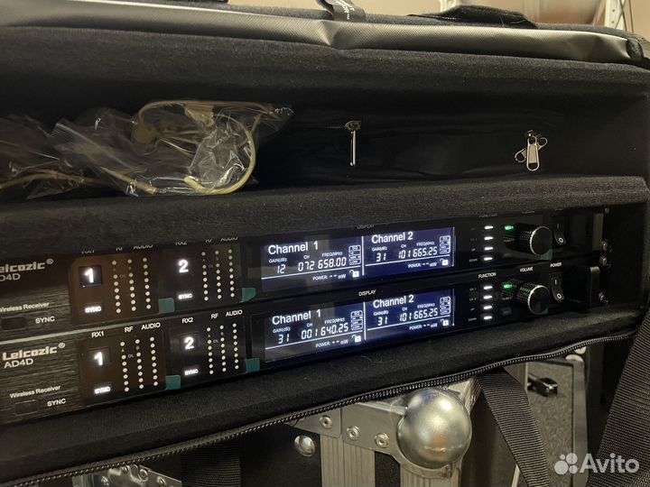 4 канала радиосистем, петлички, гарнитуры