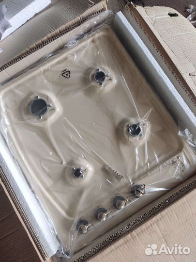 Газовая варочная панель 4 конфорки gefest новая