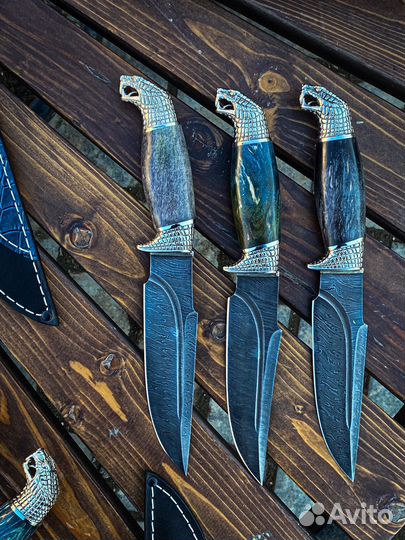 Нож из дамасской стали