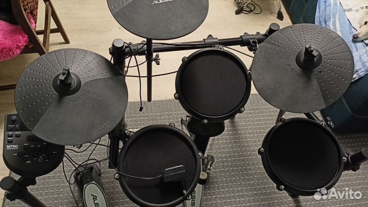 Электронная барабанная установка alesis nitro mesh