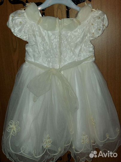 Платье для девочки 86-92