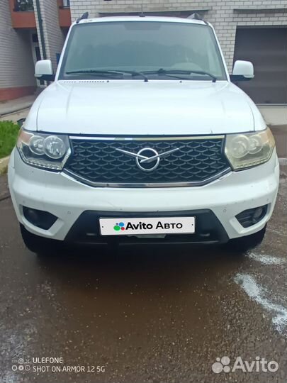 УАЗ Patriot 2.7 МТ, 2017, 160 000 км