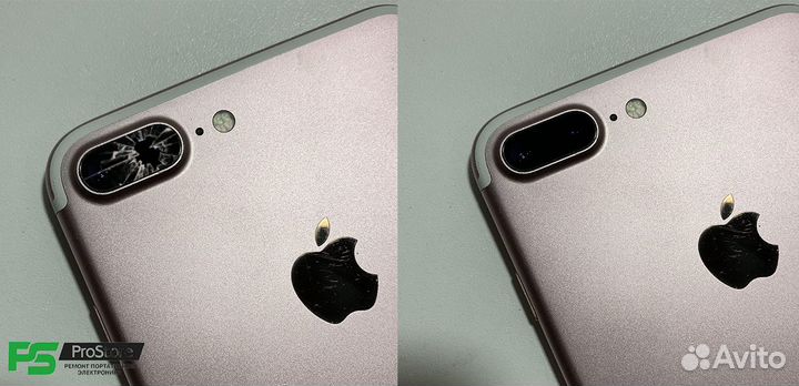 iPhone 8 cтекло камеры c установкой