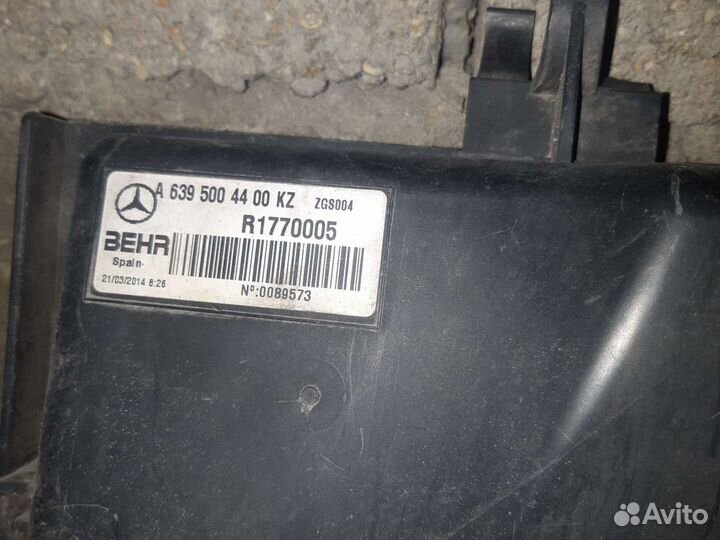 Радиатор интеркуллера