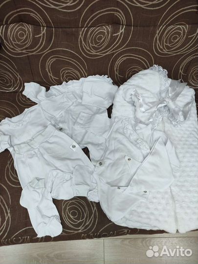 Конверт на выписку комплект одеяло