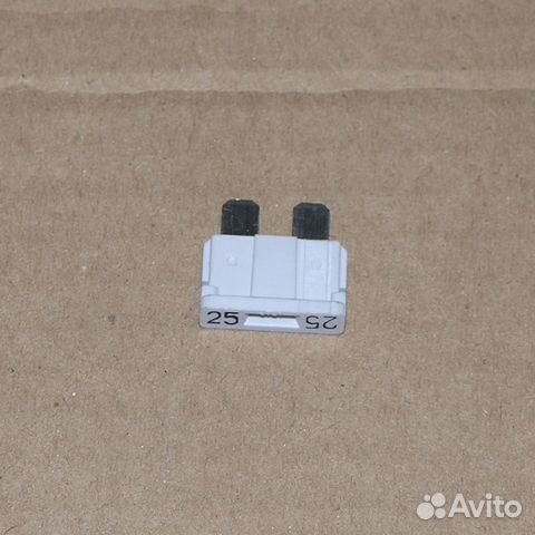 Предохранитель вставка флажковый 25А ширина (Авар)