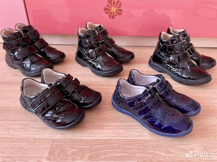 Ботинки полуботинки для девочки на весну лето