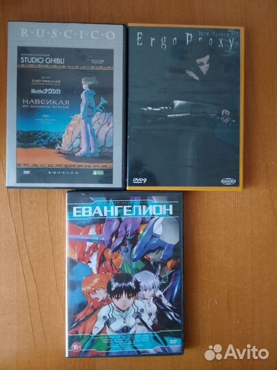 DVD диски аниме