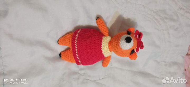 Вязаные игрушки ручной работы