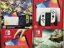 Nintendo switch oled + чип+игры+sd