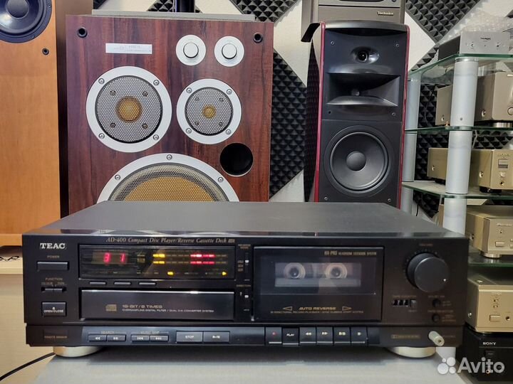 Teaс AD-400 Cd-Tape комбайн Hi-Fi