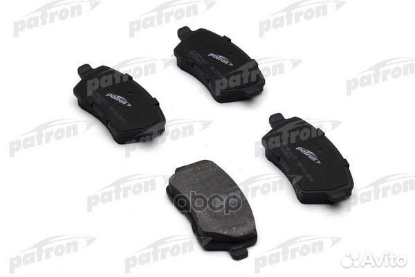 Колодки тормозные дисковые PBP1617 patron