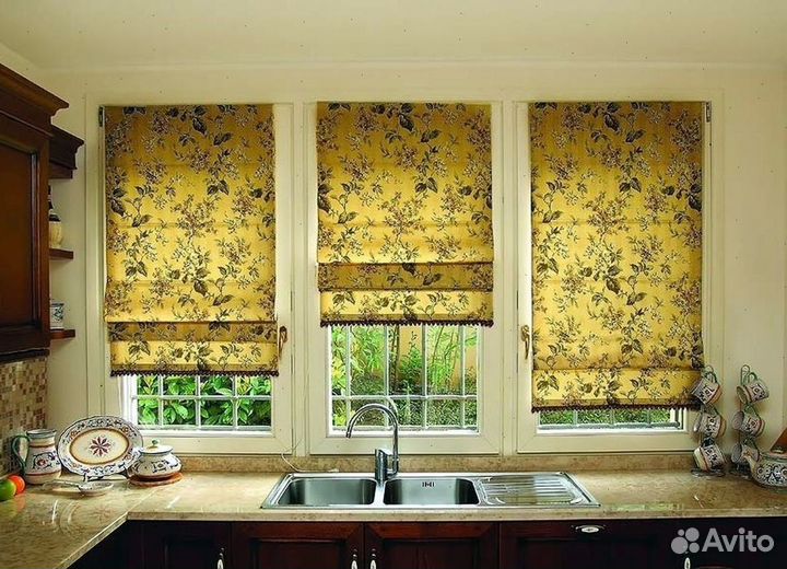 Римские шторы. Ткани из Европы и Турции