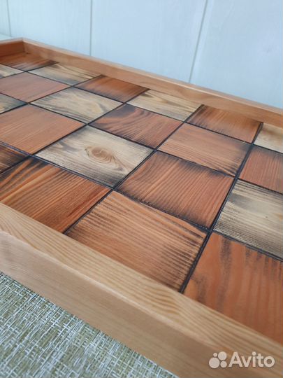 Поднос сервировочный (дерево)