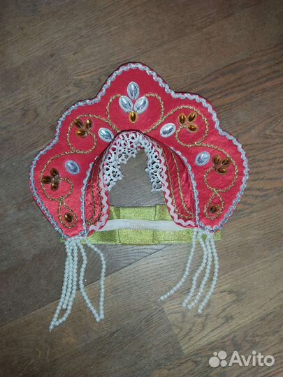 Кокошник ручной работы/танцы/народные танцы