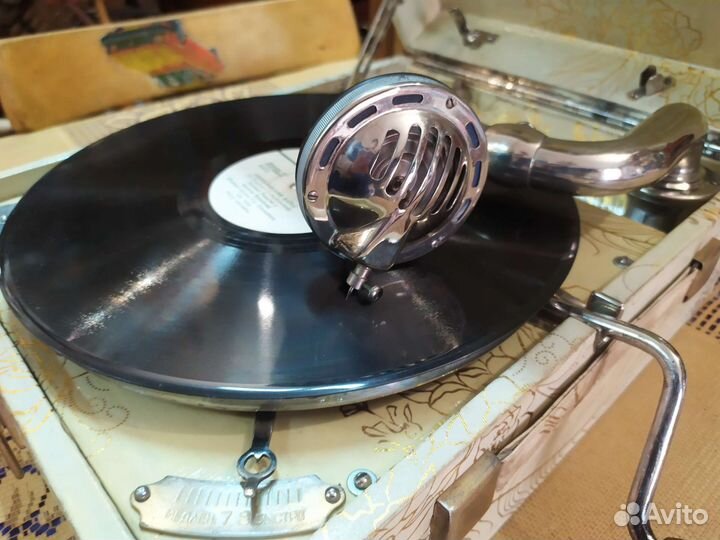 Патефон СССР эксклюзив рабочий