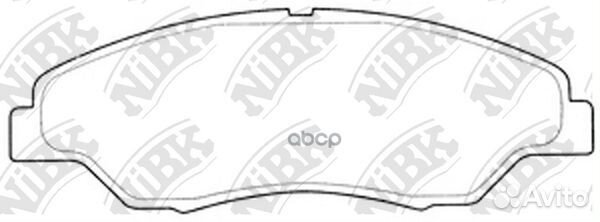 Колодки передние KIA Sportage I 94-03 nibk PN06