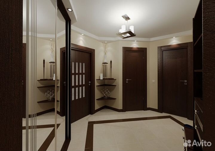 Установка межкомнатных дверей