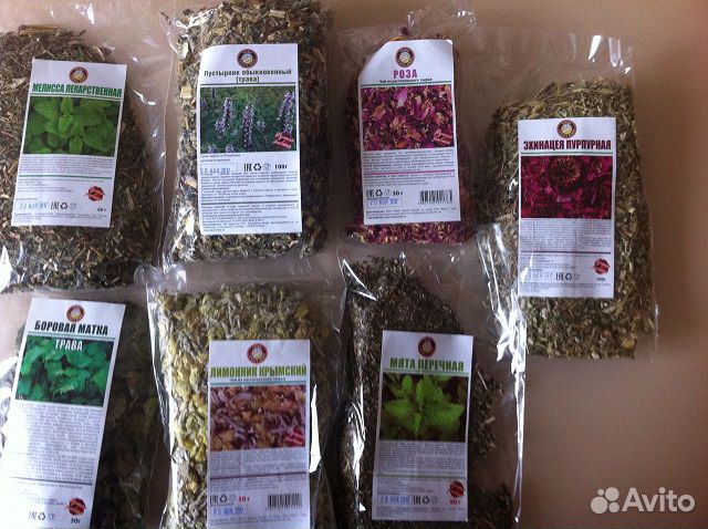 Лечебные травы, сборы и чай - более 250 видов
