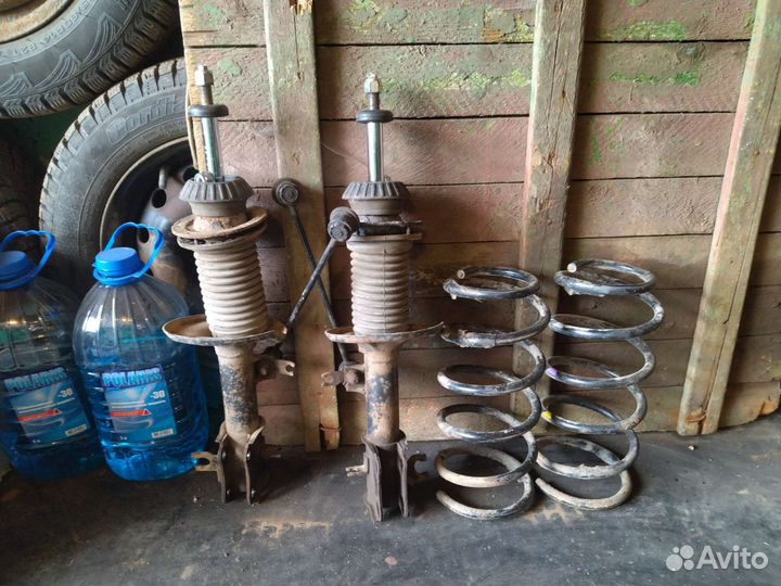 Амортизаторы передние chevrolet aveo т250