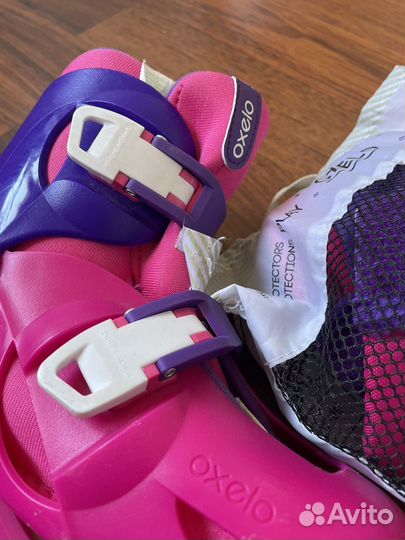 Ролики для девочек oxelo 30-32 р
