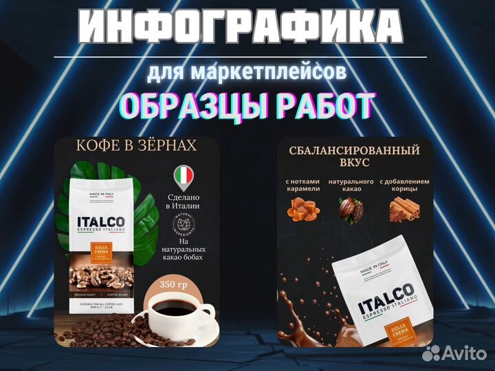 Инфографика для маркетплейсов wildberries ozon