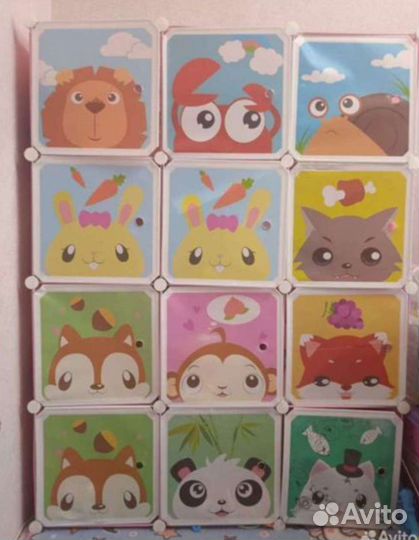 Шкаф соты для любимых игрушек