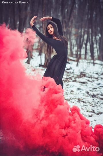 Цветной дым, набор 5 шт