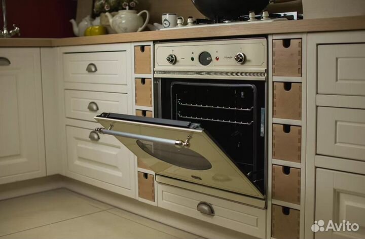 Кухня серо белая с деревом цена за все