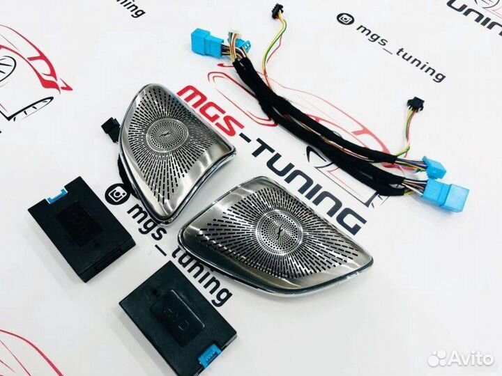 Сетки 64ц Burmester с подсветкой для GLE V167