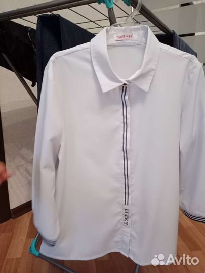 Рубашка блузка для школы