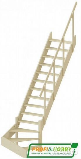 Деревянная лестница лс-14м