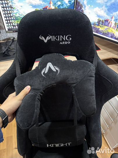 Кресло игровое Zombie viking knight LT20 fabric че