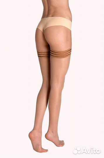 Lisca Чулки на силиконе 15den новые