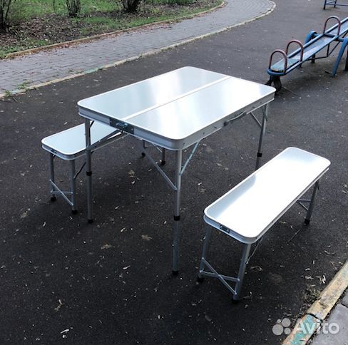 Складной Стол со скамейками