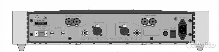 Усилитель мощности SIM Audio moon 760 A silver