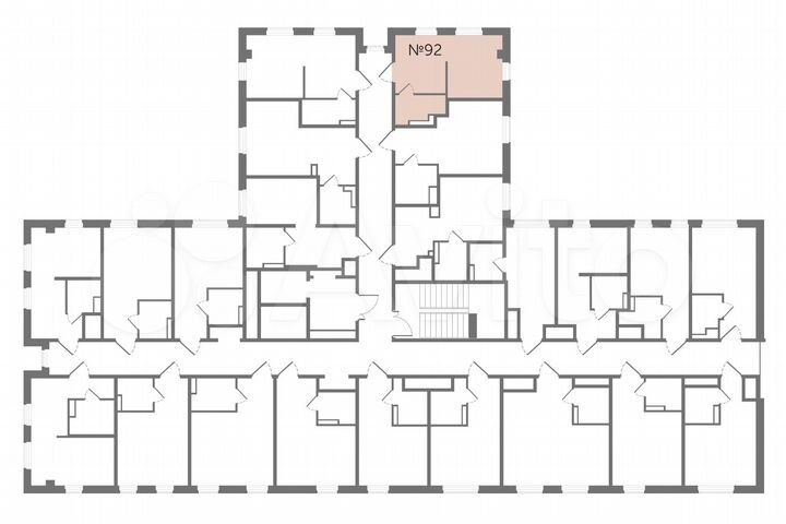 Апартаменты-студия, 22,2 м², 3/13 эт.