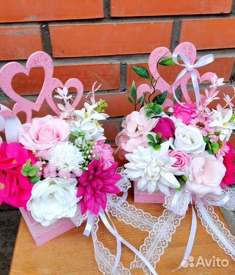 Мыльные букеты