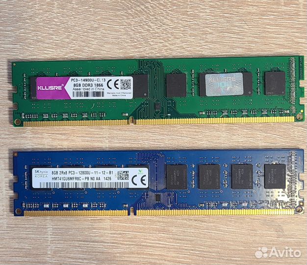 Оперативная память ddr3 8 gb