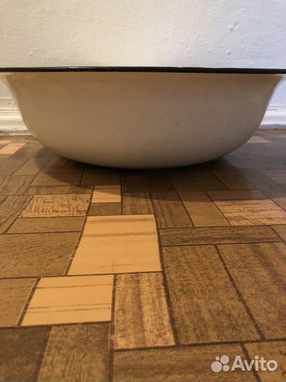 Таз (чаша) большой эмаль