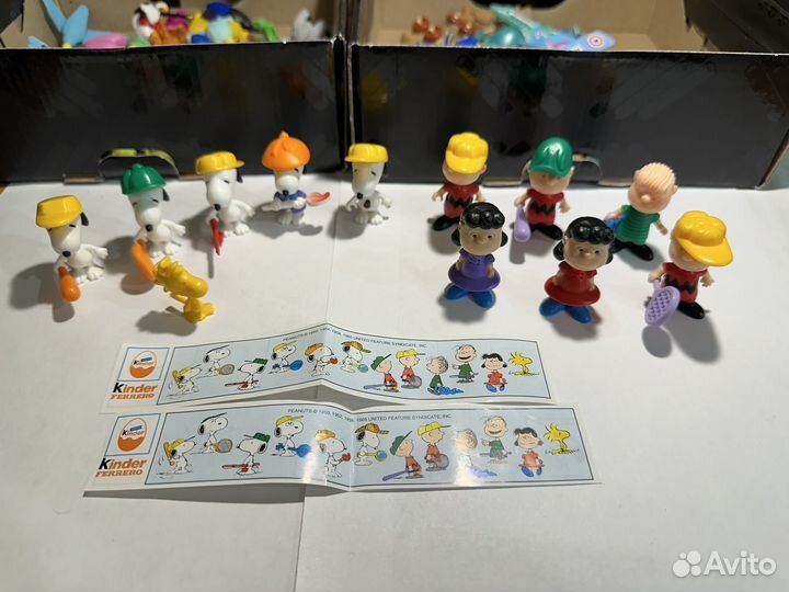 Игрушки из киндера 90х