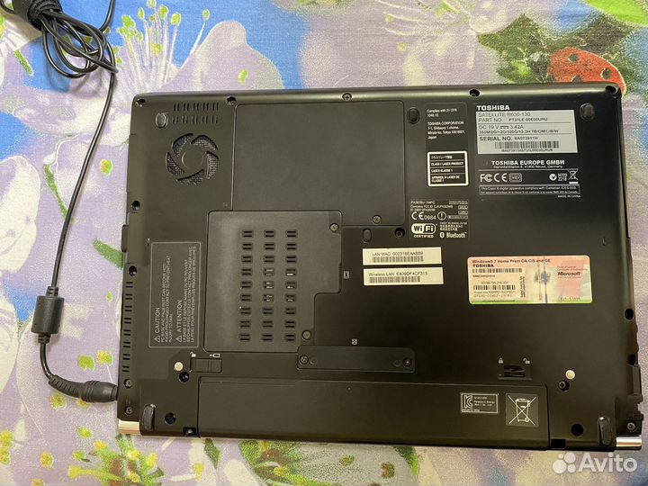 Ноутбук Toshiba satellite R630-130
