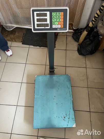 Весы электронные бу