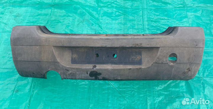 Задний бампер renault logan 1