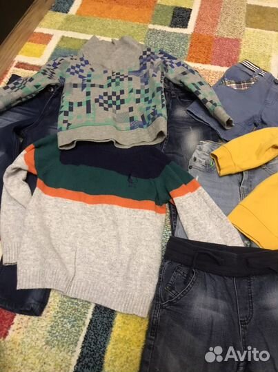 Детские вещи на мальчика 4-5 лет